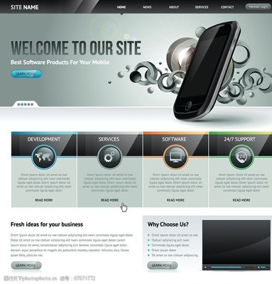 探索網站模板、網頁設計與開發的協同之美